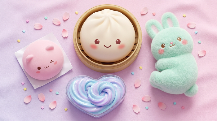 Mochi, bun, peluche, slime : quel anti-stress kawaii choisir ?