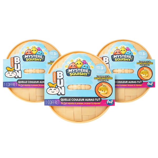 Pack de 3 Squishy Mystère